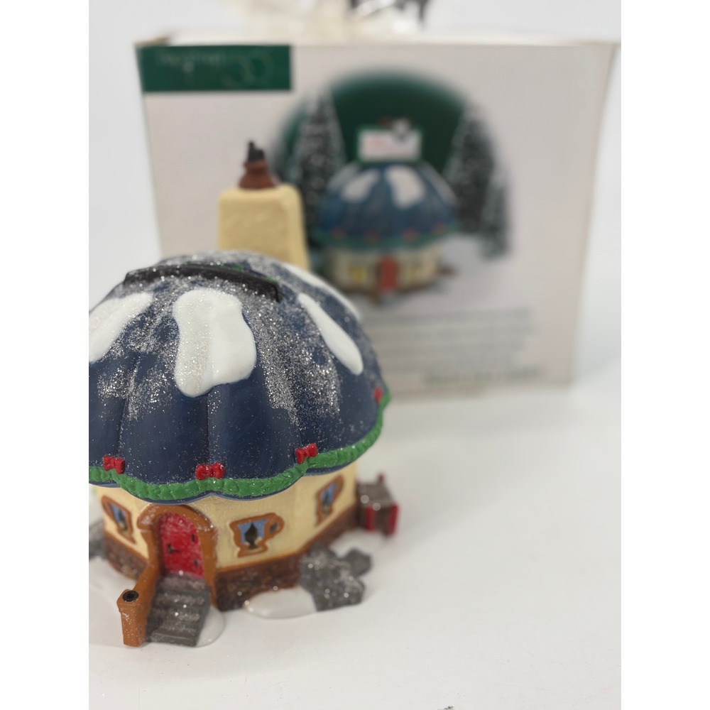 Department 56 Tillie's Tiny Cup Cafe North Pole Elf Land 56401 Christmas Village